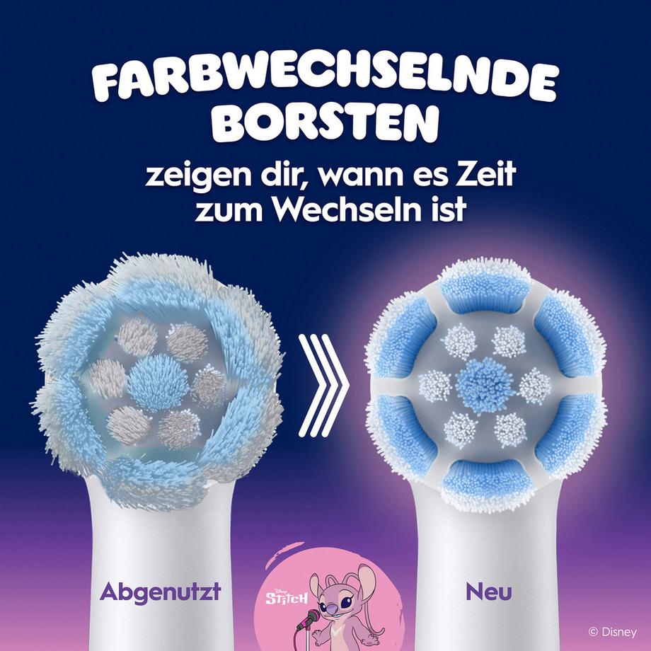 Oral-B Testine di ricambio iO Kids 6+ Disney Stitch iO Kids 6+ Disney Stitch 4 Aufsteckbürsten 