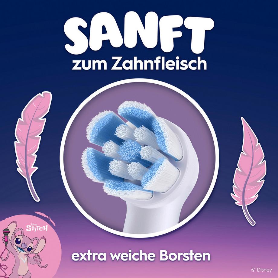 Oral-B Testine di ricambio iO Kids 6+ Disney Stitch iO Kids 6+ Disney Stitch 4 Aufsteckbürsten 