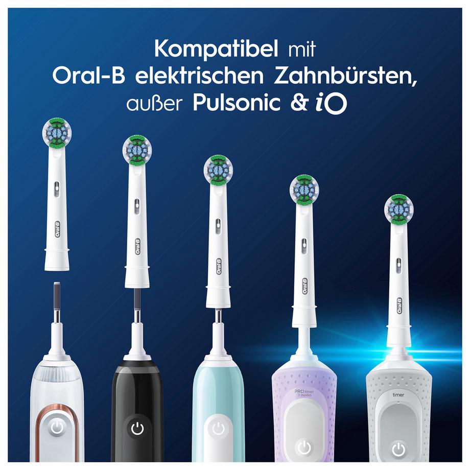 Oral-B Brossettes de rechange Pro Precision Clean Pro Precision Clean Aufsteckbürsten, 5+1 