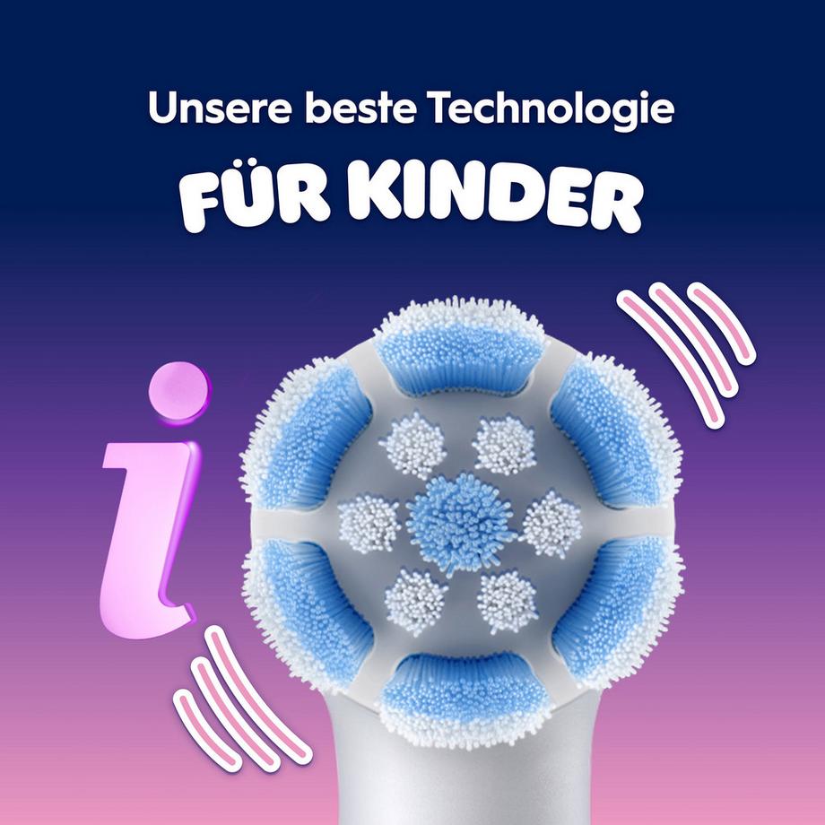 Oral-B iO Kids 6+ Disney Angel - Lilo & Stitch - Elektrische Zahnbürste iO Kids 6+ mit Reiseetui Angel 