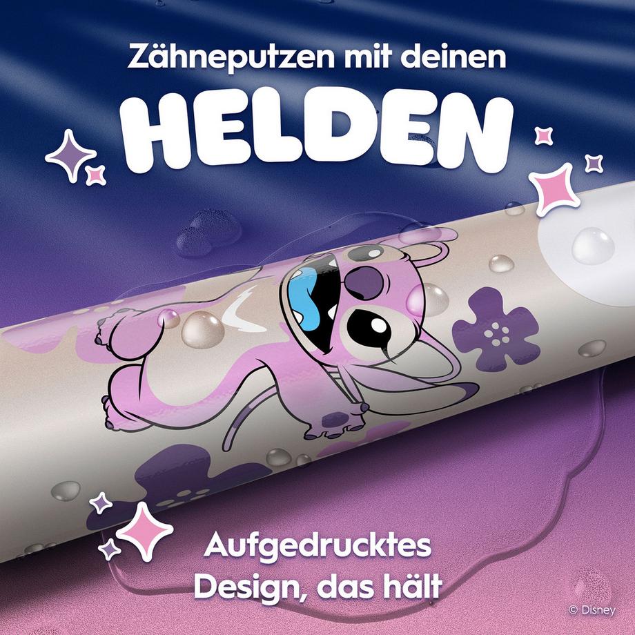 Oral-B iO Kids 6+ Disney Angel - Lilo & Stitch - Elektrische Zahnbürste iO Kids 6+ mit Reiseetui Angel 