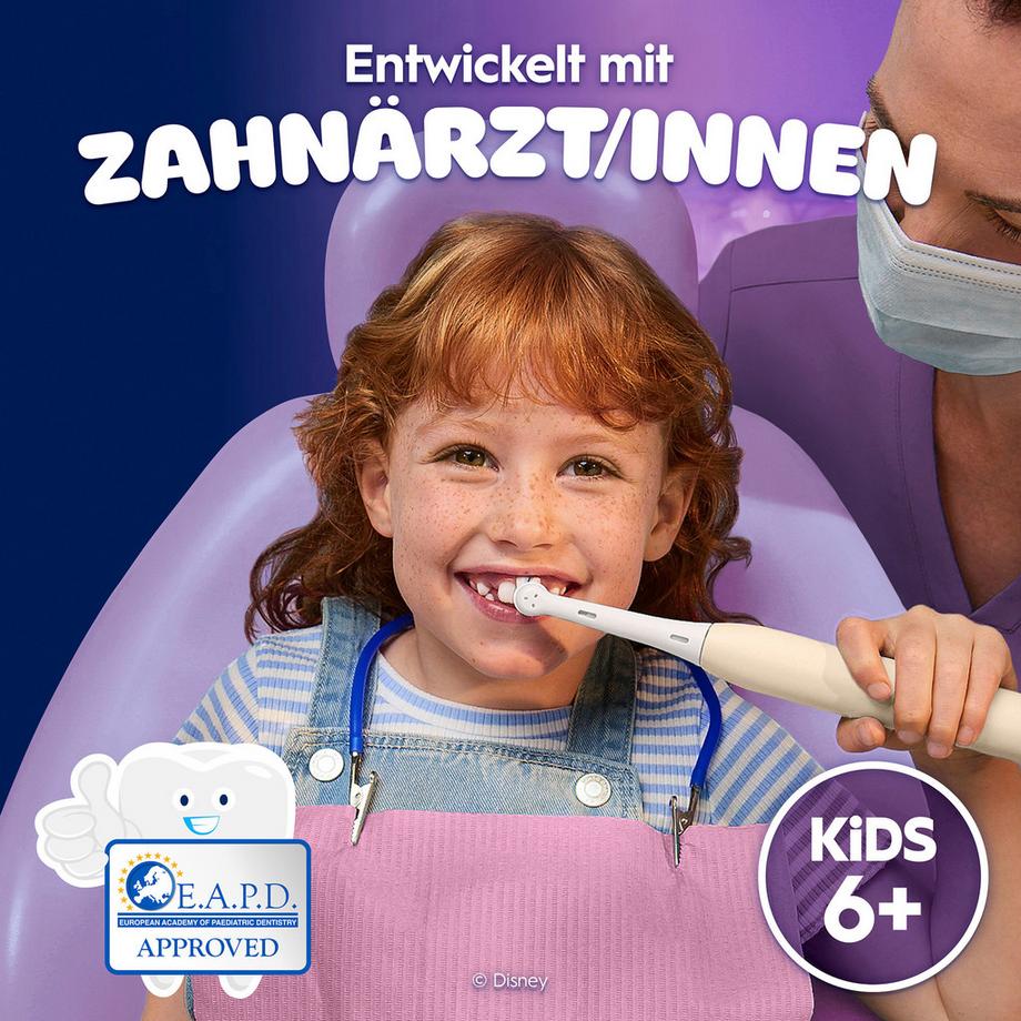 Oral-B iO Kids 6+ Disney Angel - Lilo & Stitch - Elektrische Zahnbürste iO Kids 6+ mit Reiseetui Angel 