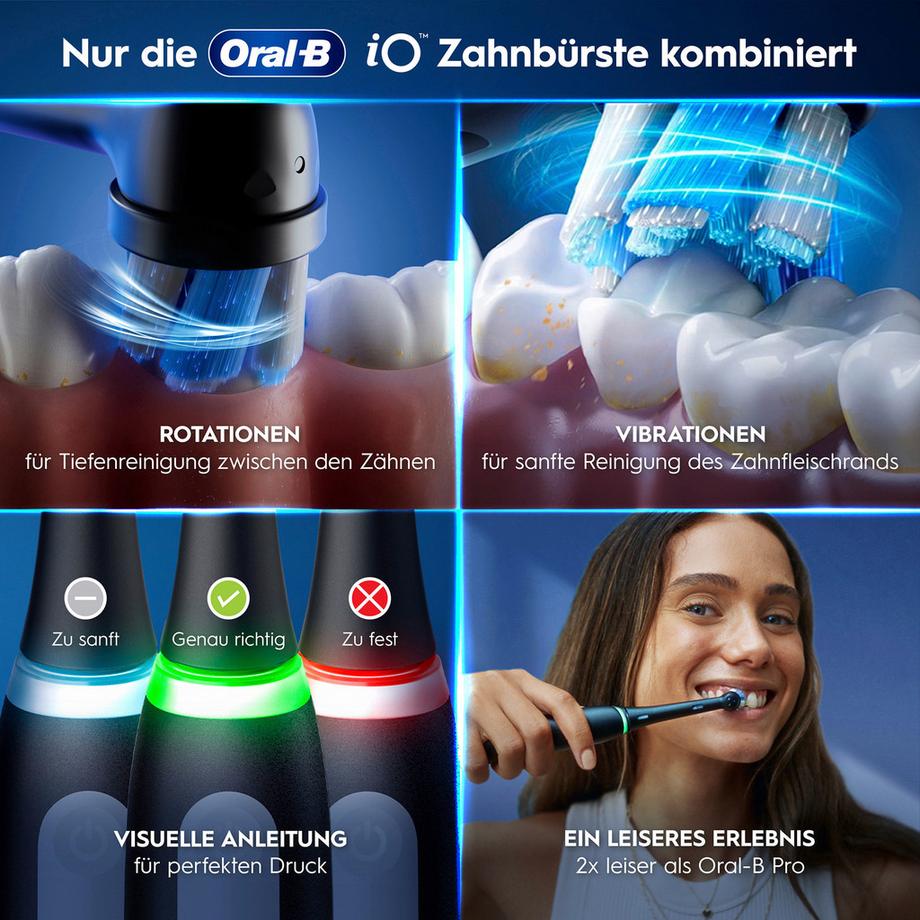Oral-B Spazzolino elettrico iO Series 3 | Confezione doppia iO 3 Elektrische Zahnbürste, Doppelpack 