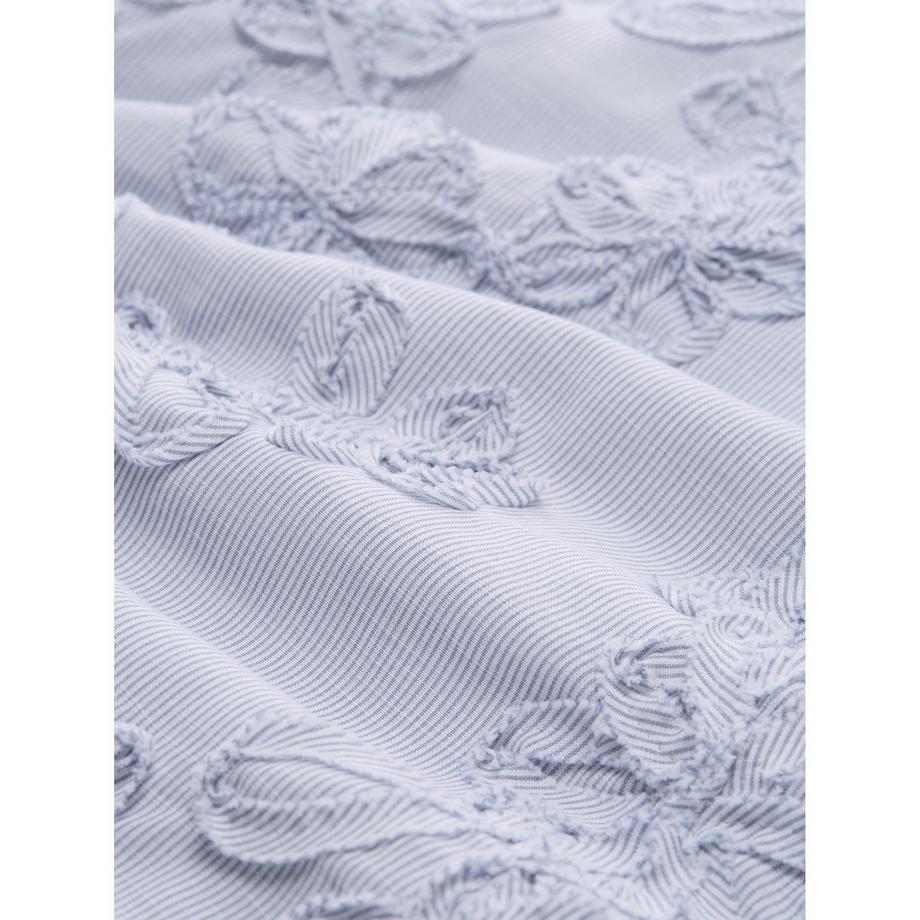 TOM TAILOR Blouse brodée fleurie  