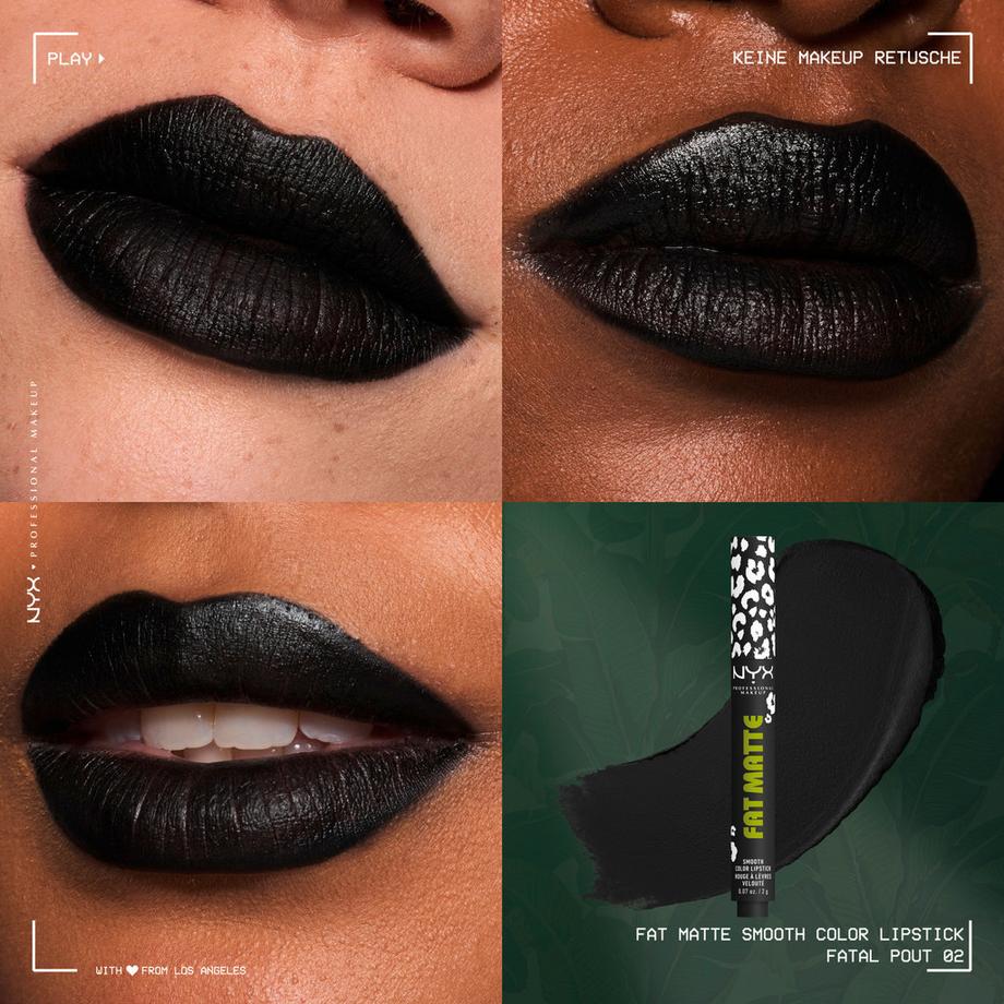 NYX-PROFESSIONAL-MAKEUP  Rouge à lèvres Fat Matte Smooth Color 