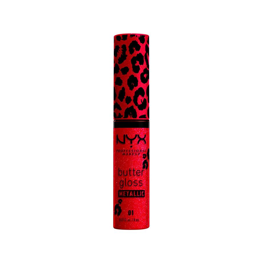 NYX-PROFESSIONAL-MAKEUP  Butter Gloss Metallic Lip Gloss 