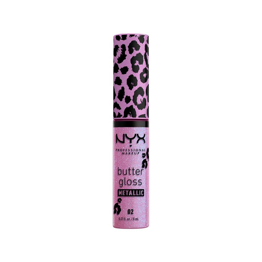 NYX-PROFESSIONAL-MAKEUP  Butter Gloss Metallic Lip Gloss 