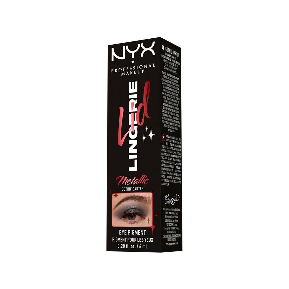 NYX-PROFESSIONAL-MAKEUP  Ombretto metallizzato Lid Lingerie Cream Eye Pigment 