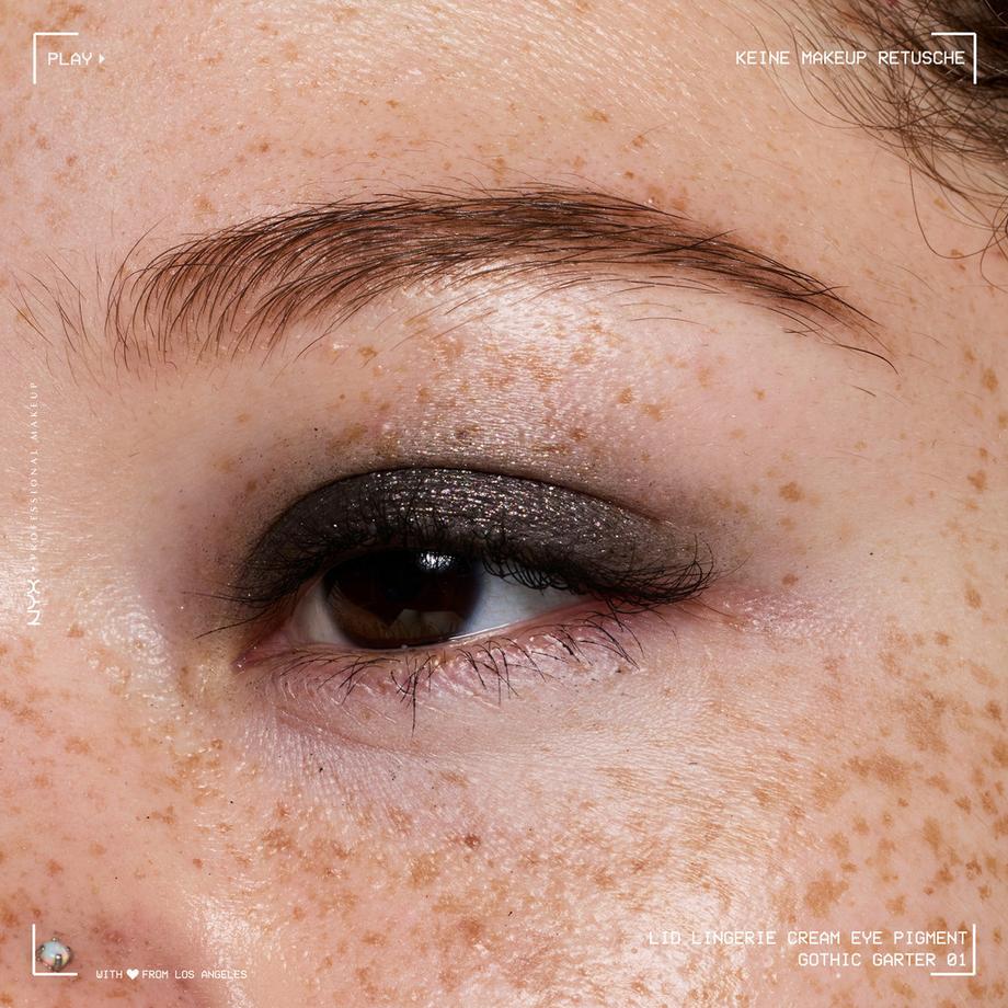 NYX-PROFESSIONAL-MAKEUP  Ombretto metallizzato Lid Lingerie Cream Eye Pigment 