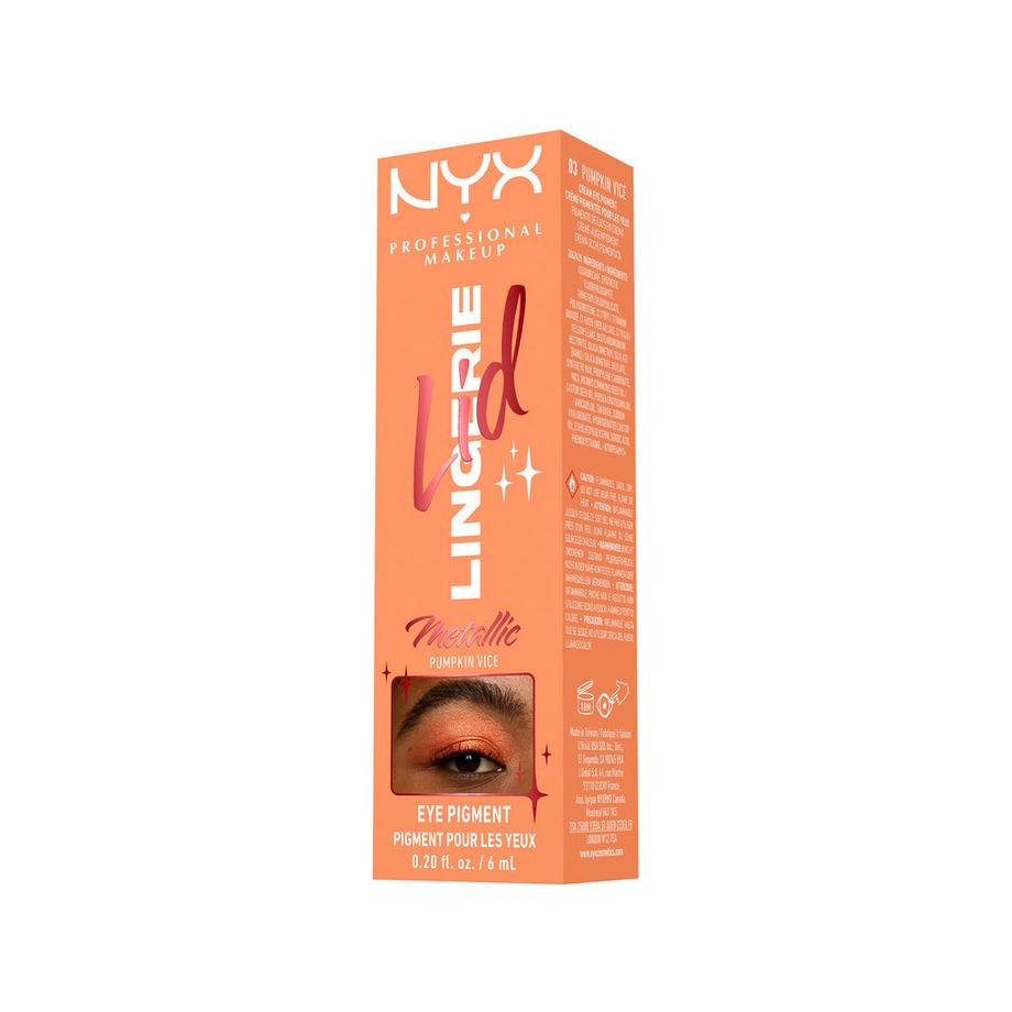 NYX-PROFESSIONAL-MAKEUP  Ombretto metallizzato Lid Lingerie Cream Eye Pigment 