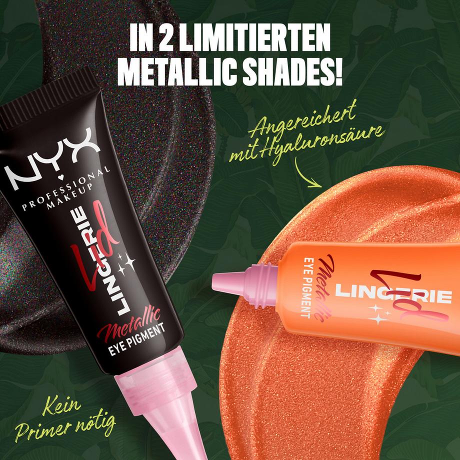 NYX-PROFESSIONAL-MAKEUP  Ombretto metallizzato Lid Lingerie Cream Eye Pigment 