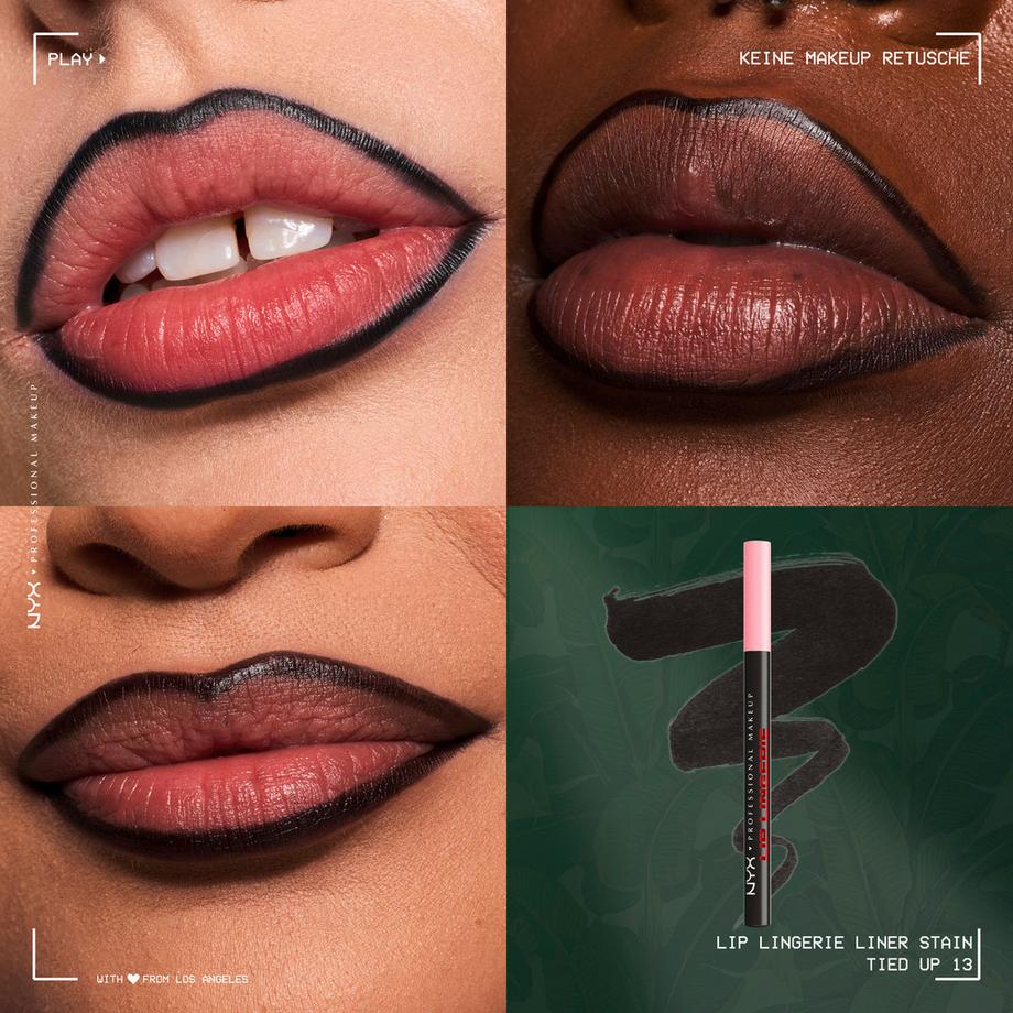 NYX-PROFESSIONAL-MAKEUP  Lip Lingerie Lip Liner Stain Seamless All Day Stain Waterproof 