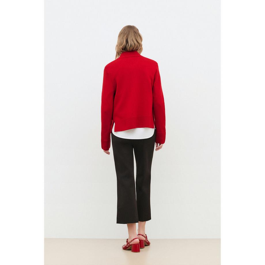 Caroll Pullover a maglia con chiusura a bottoni  