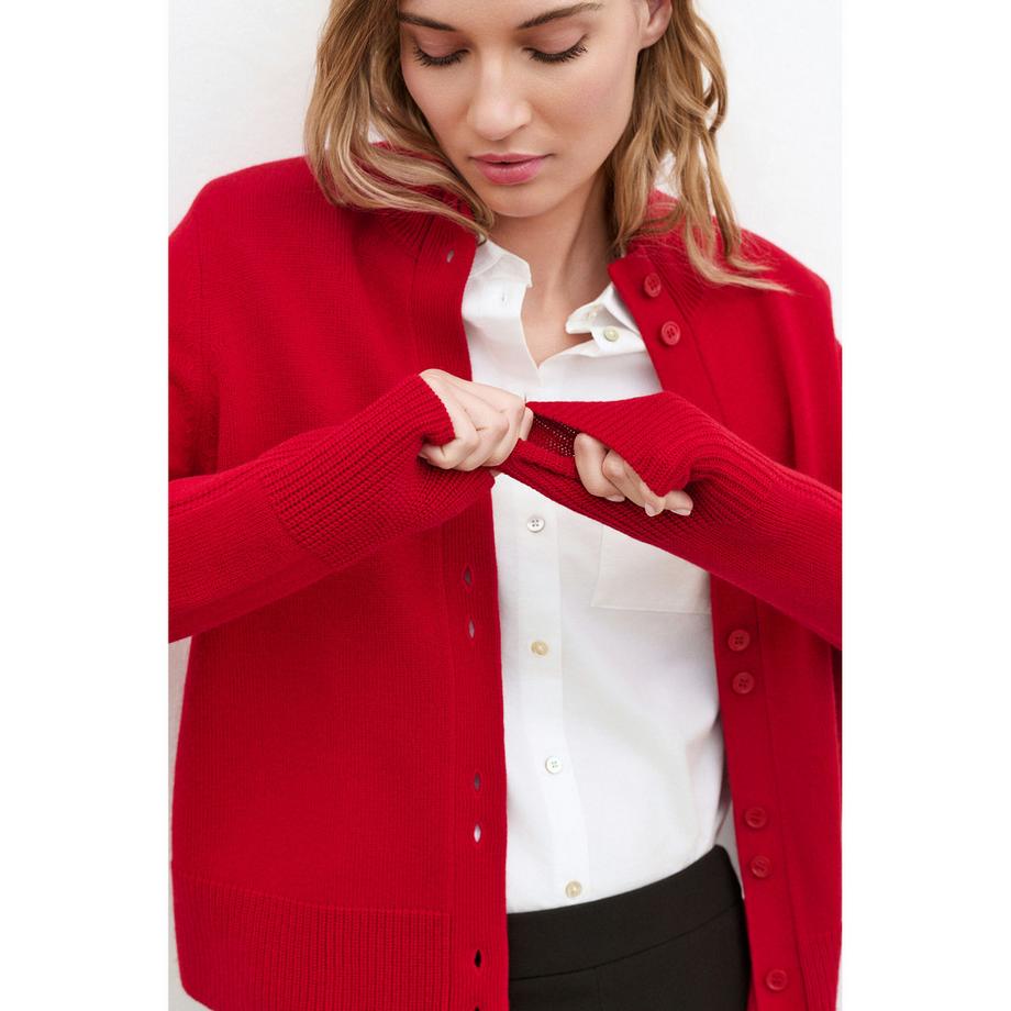 Caroll Pullover a maglia con chiusura a bottoni  