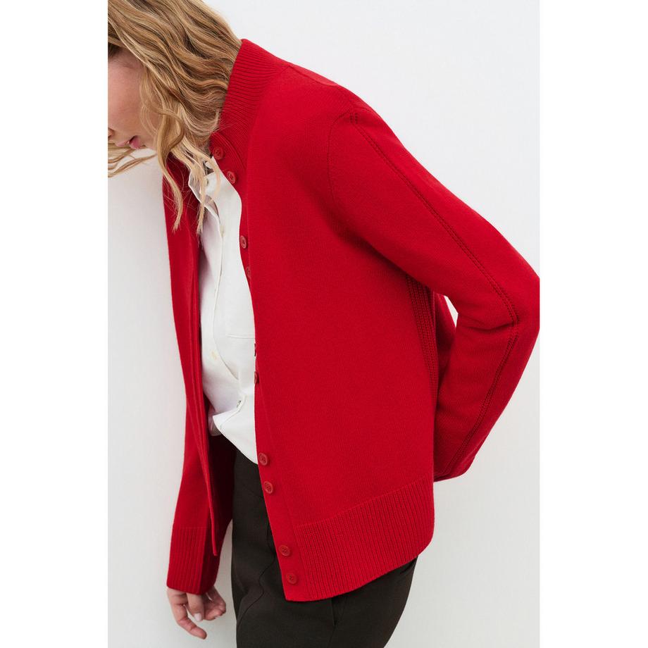 Caroll Pullover a maglia con chiusura a bottoni  