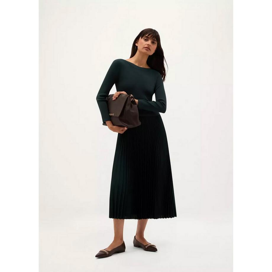 HOBBS Lucinda Faltenrock Midi Kleid  