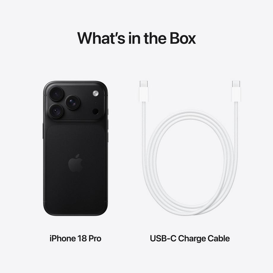 Apple iPhone 18 Pro 1TB Smartphone 