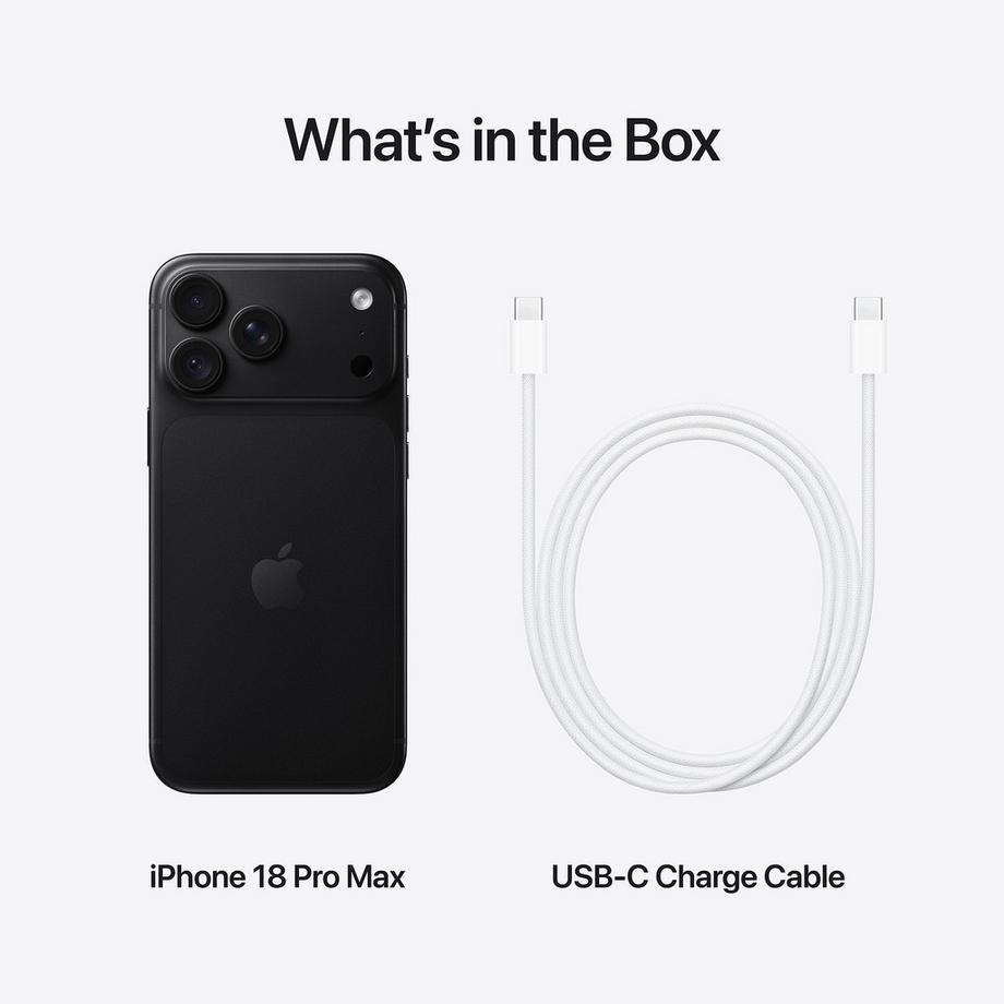 Apple iPhone 18 Pro Max 1TB Smartphone 