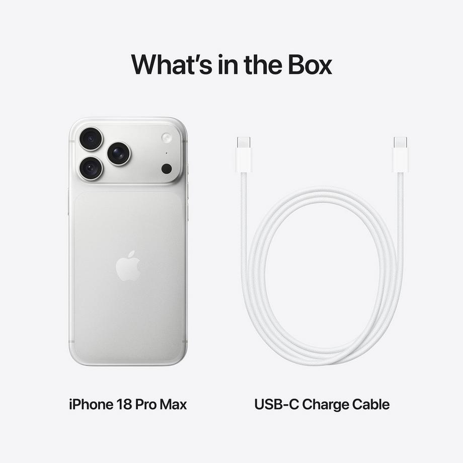 Apple iPhone 18 Pro Max 1TB Smartphone 