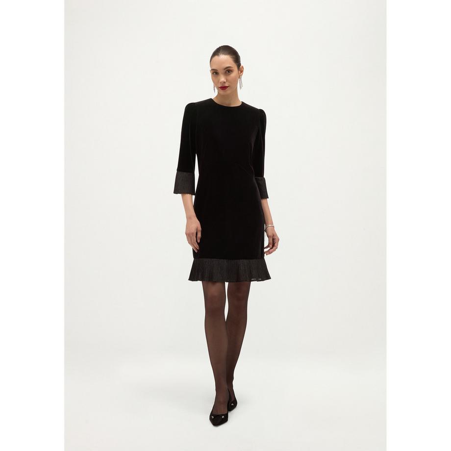 HOBBS Vestito Ashley con orlo plissettato  