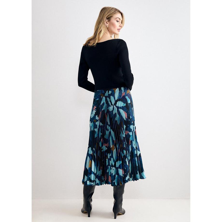 Phase Eight Riley Faltenrock-Midi-Kleid  