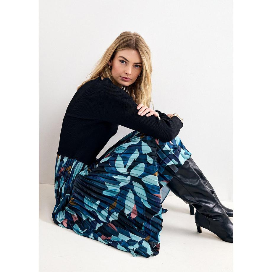 Phase Eight Riley Faltenrock-Midi-Kleid  