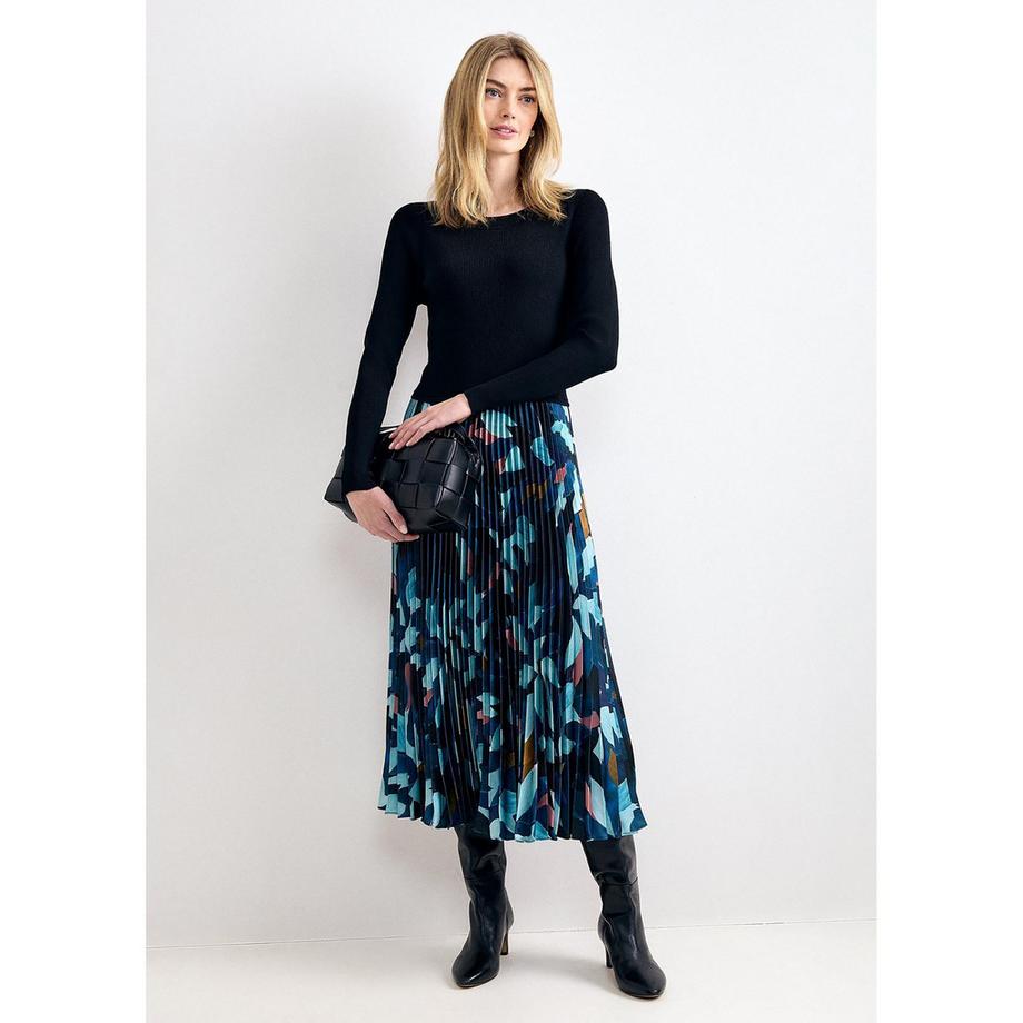 Phase Eight Riley Faltenrock-Midi-Kleid  