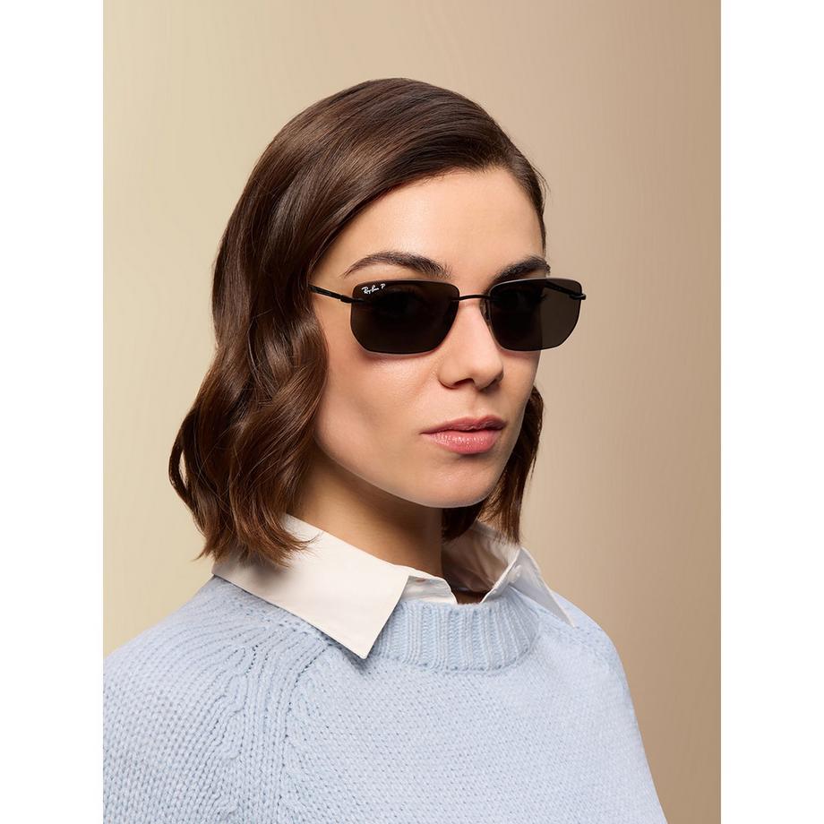 Ray-Ban Sonnenbrillen Occhiali da sole rettangolari senza montatura  