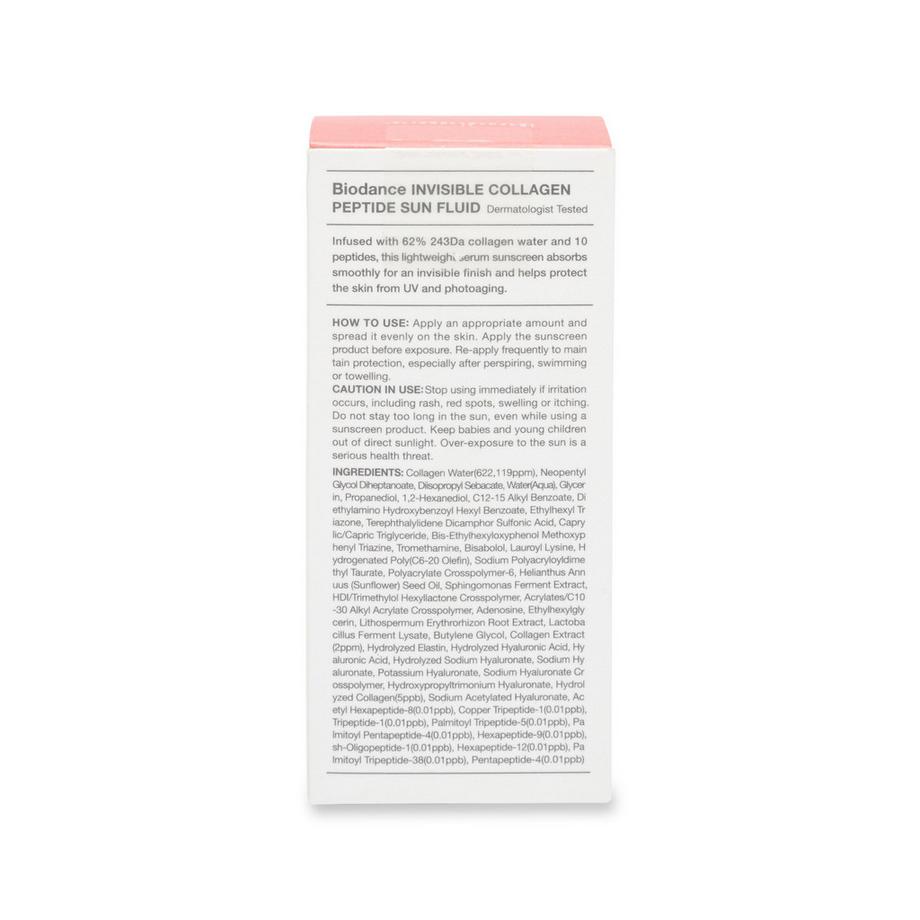 Biodance  Invisible Collagen Peptide Sun Fluid 