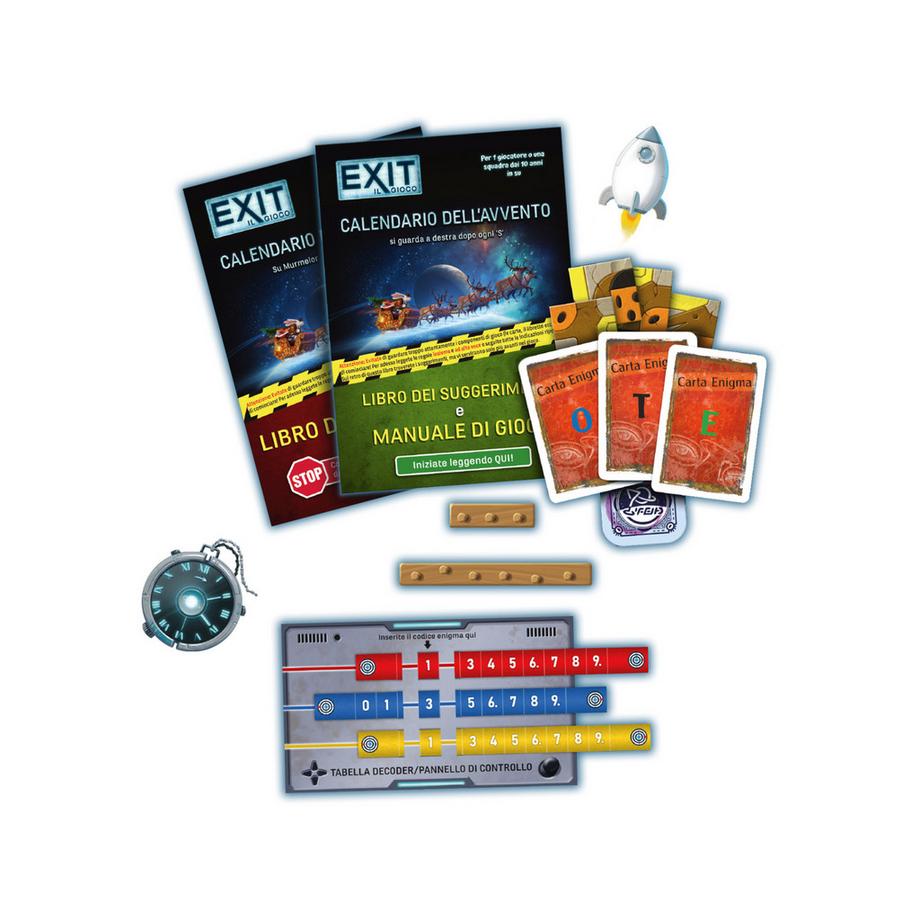 GIOCHI UNITI  EXIT Calendario dell'Avvento: La Corsa Intergalattica 
