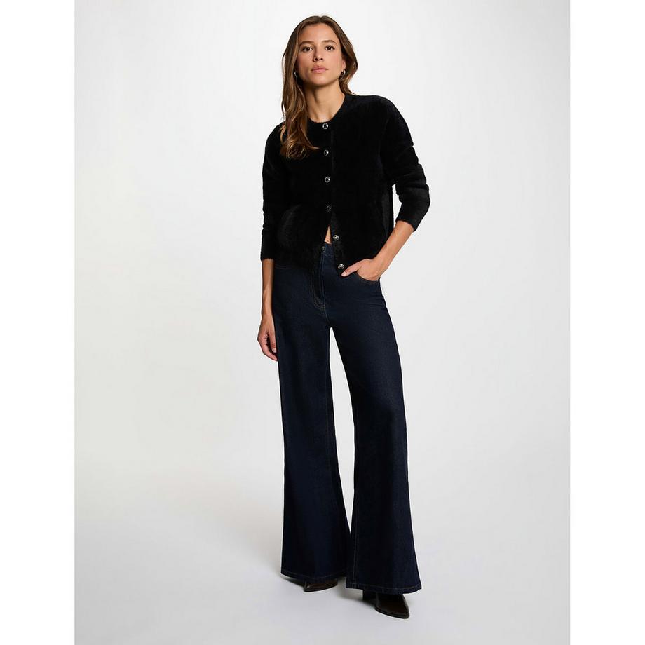 MORGAN Cardigan morbido con bottoni davanti  