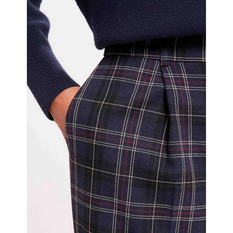 MORGAN Pantaloni a gamba larga a quadri  