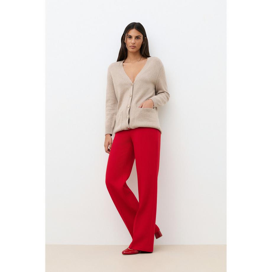 Caroll Cardigan collo a V con tasche anteriori  