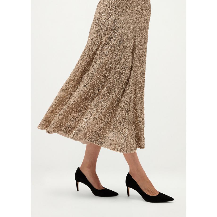 HOBBS Vestito midi paillettato Saffie  