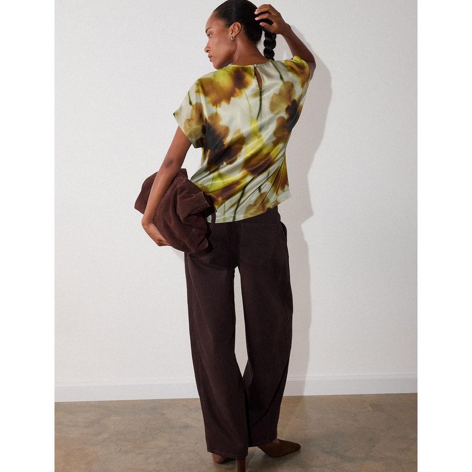 Whistles Floral Stem Chemisier  