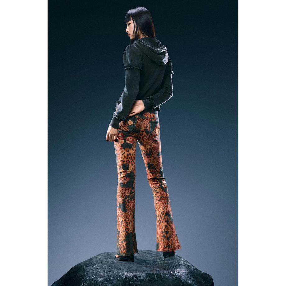 Desigual Felpa con cappuccio arricciata  