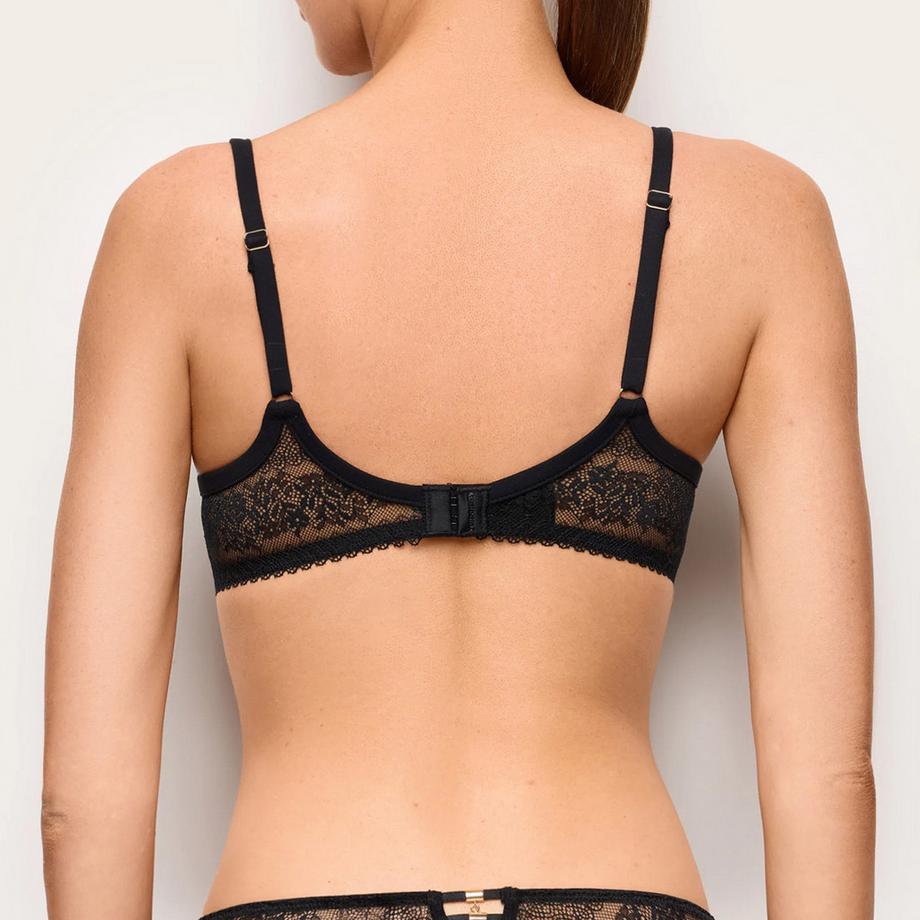 Yamamay Reggiseno in pizzo con inserti in mesh  