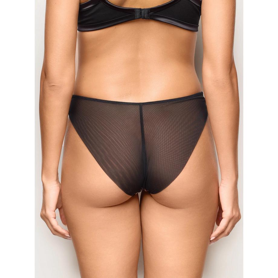 Yamamay Slip in pizzo con stampa leopardo  