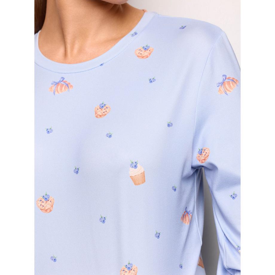 Yamamay Pigiama stampato con maniche lunghe e pantaloni  