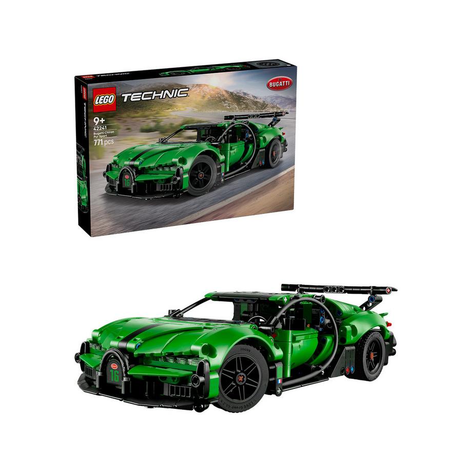 42241 Hypercar Bugatti Chiron Pur Sport verte