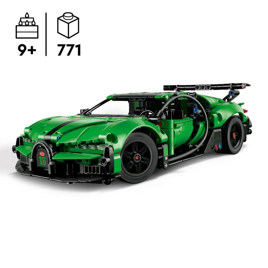 LEGO®  42241 Hypercar Bugatti Chiron Pur Sport verte 