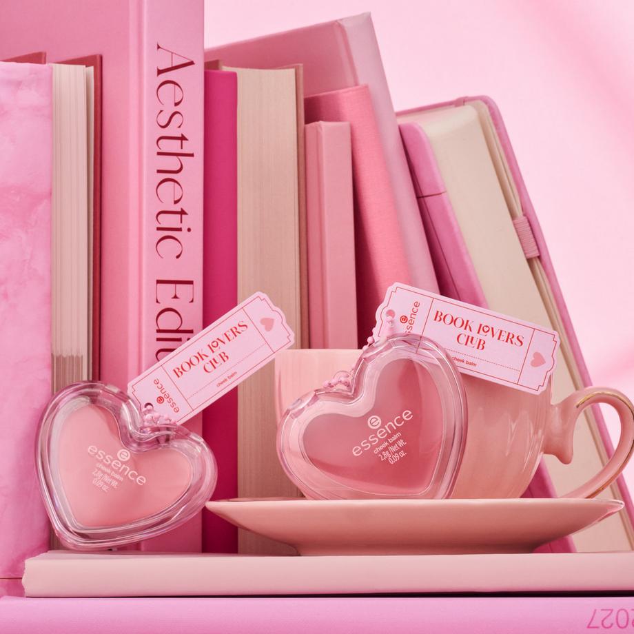 essence  BOOK LOVERS CLUB cheek balm baume joues 
