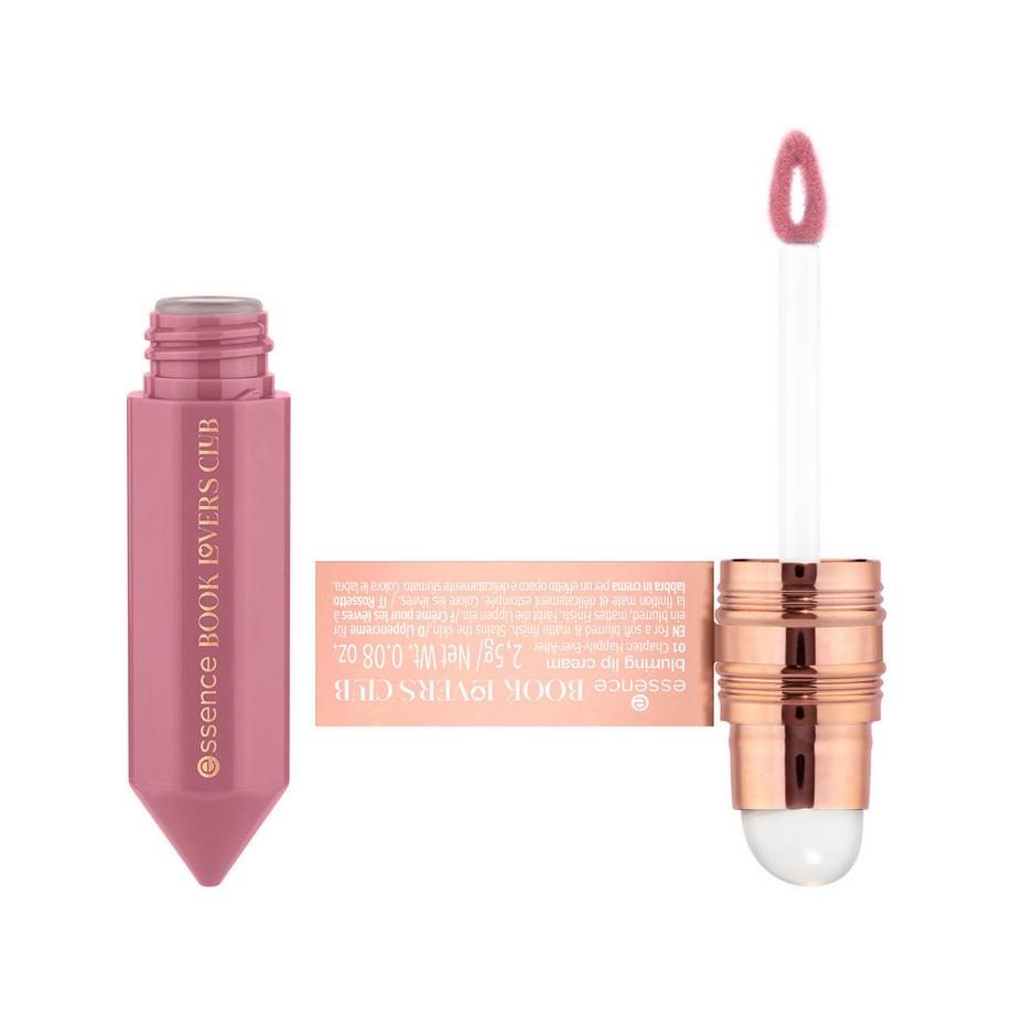 essence  BOOK LOVERS CLUB blurring lip cream crème lèvres effet flouteur 
