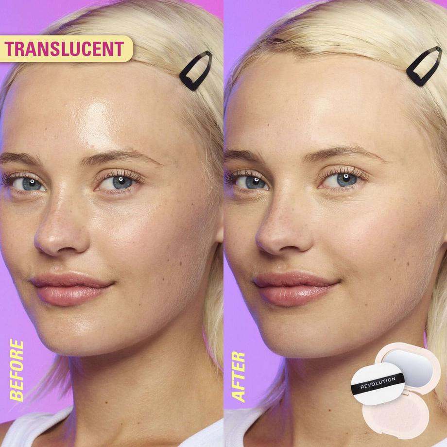 Revolution  Powder Pops Instant Blur Setting Powder Translucent 
