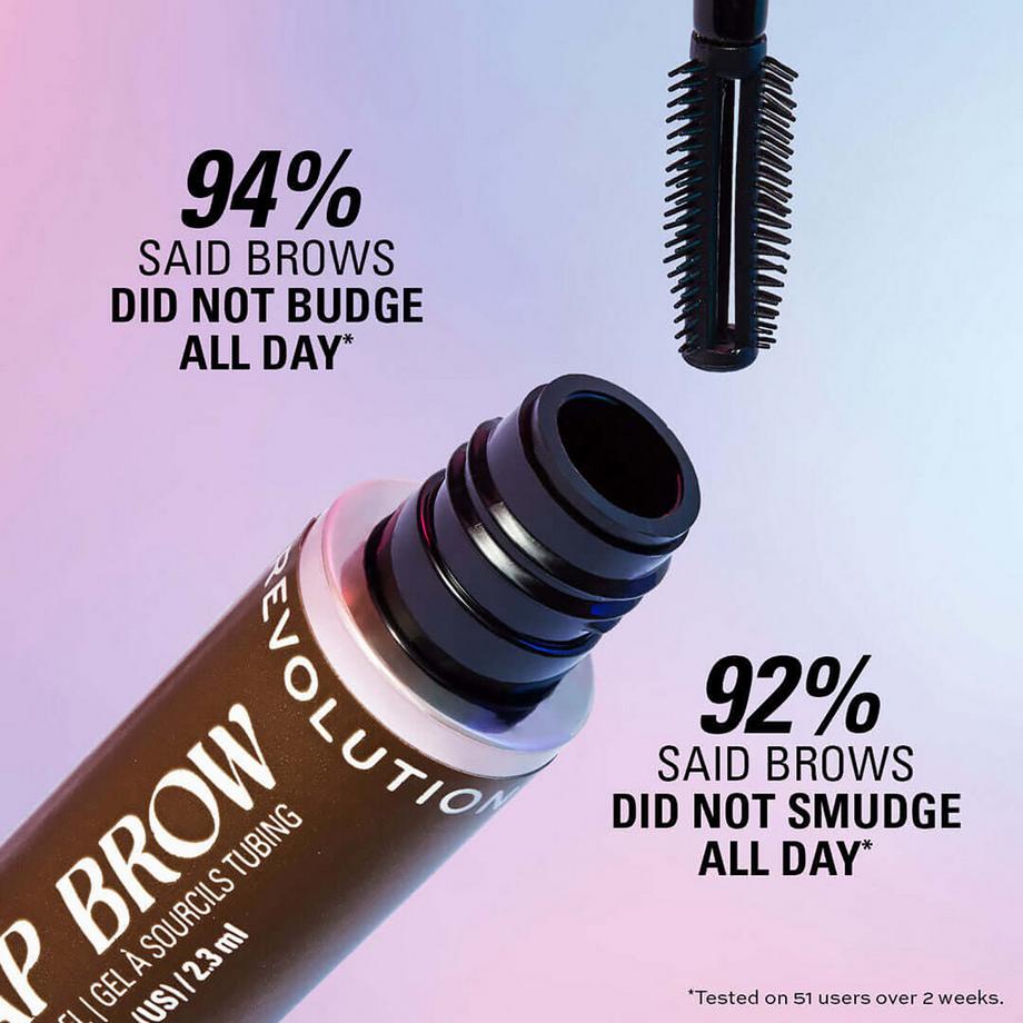 Revolution  Wrap Brow Tubing Brow Gel 