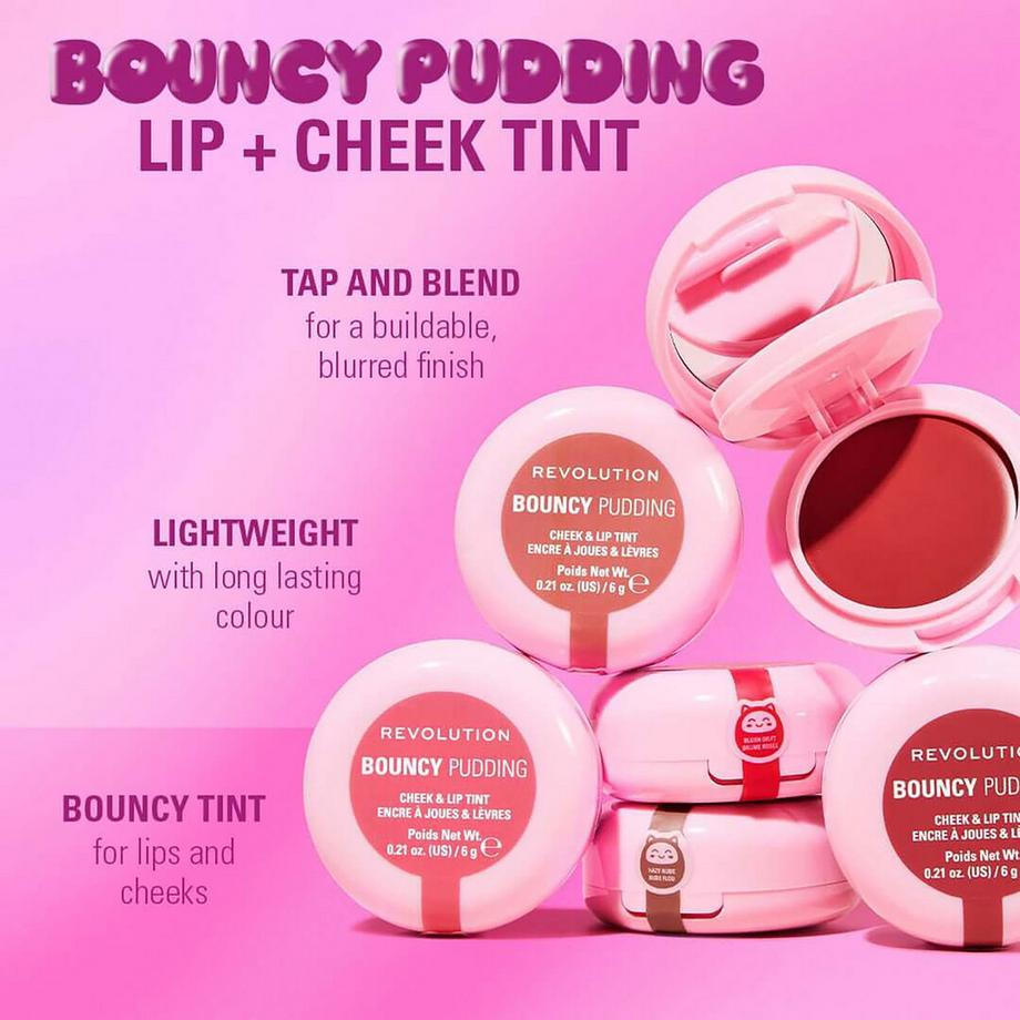 Revolution  Bouncy Pudding Lip & Cheek  