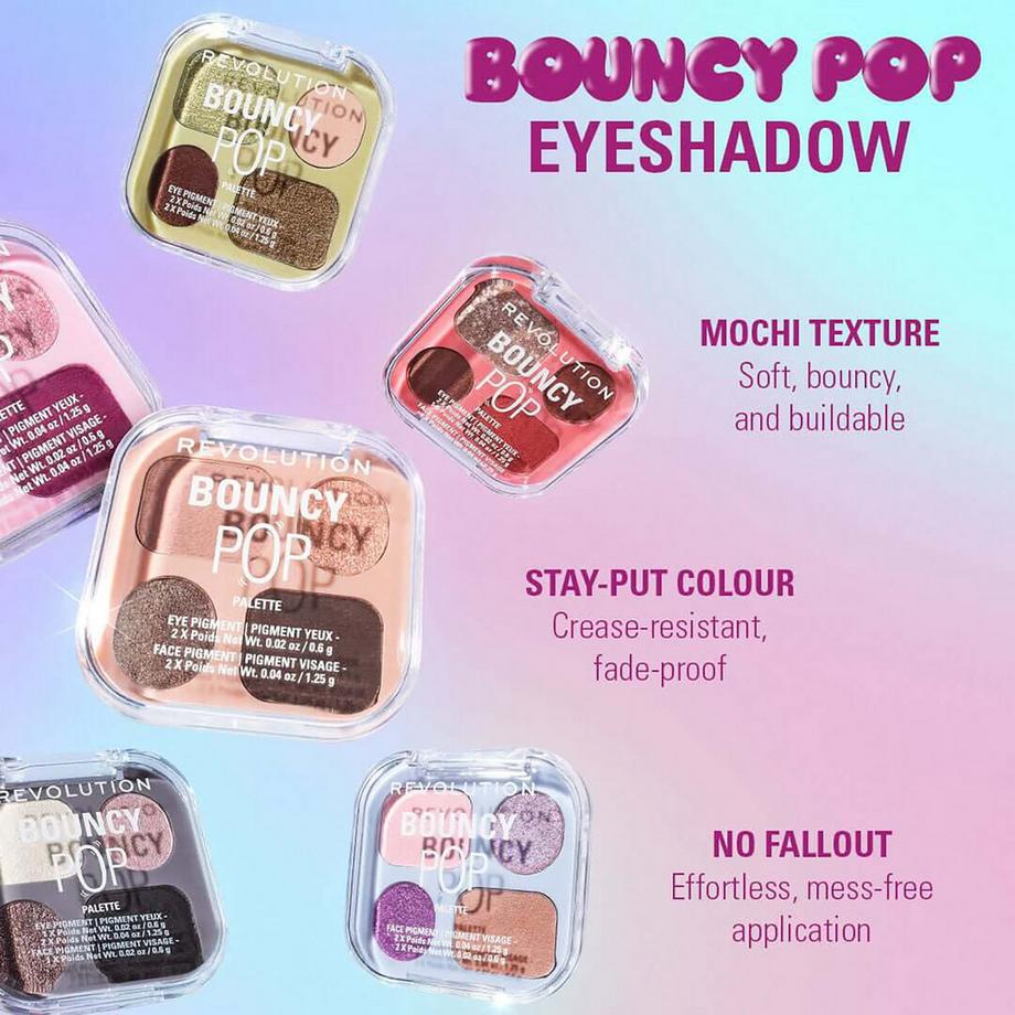 Revolution  Bouncy Pop Shadow Palette 