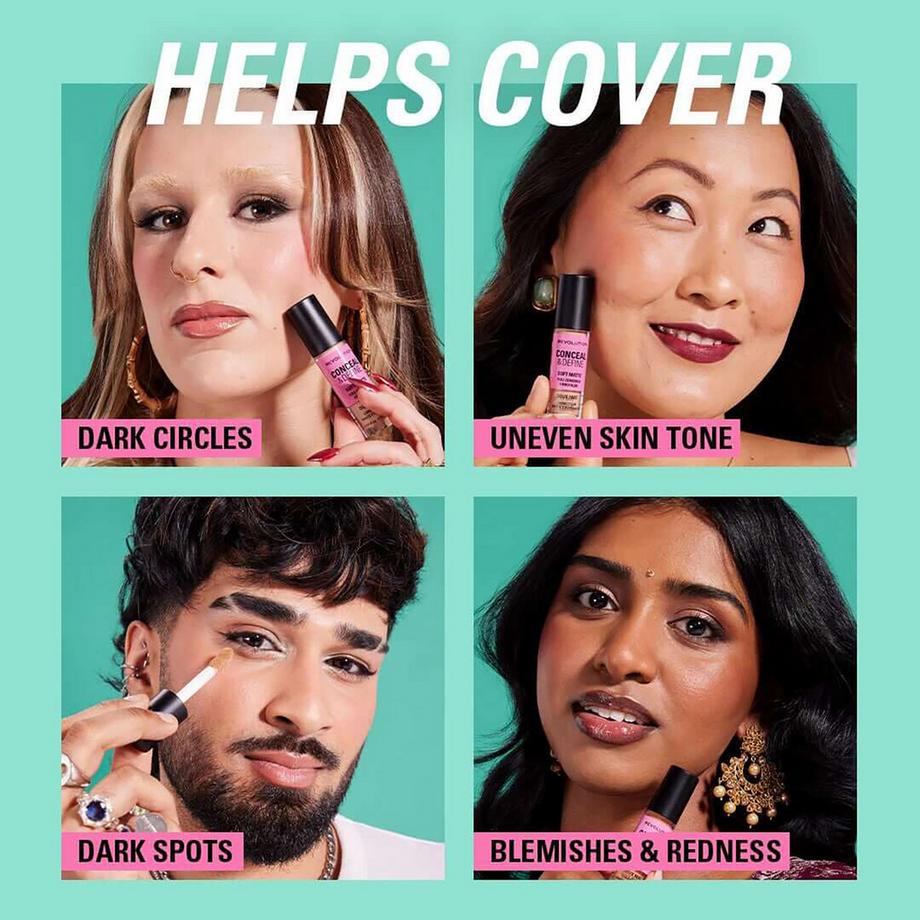 Revolution  Conceal and Define Full Coverage Concealer  