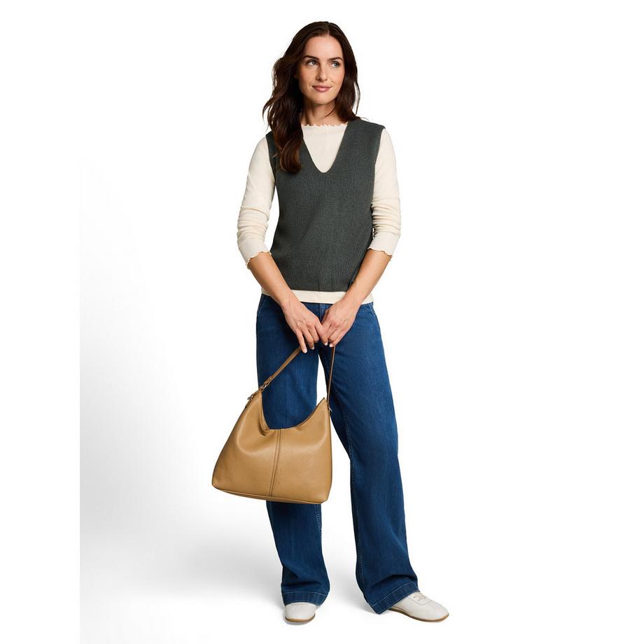 TOM TAILOR Gilet tricoté col en V  