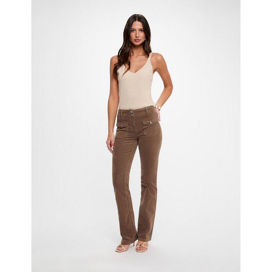 MORGAN Pantalon Velours Slim Fit  
